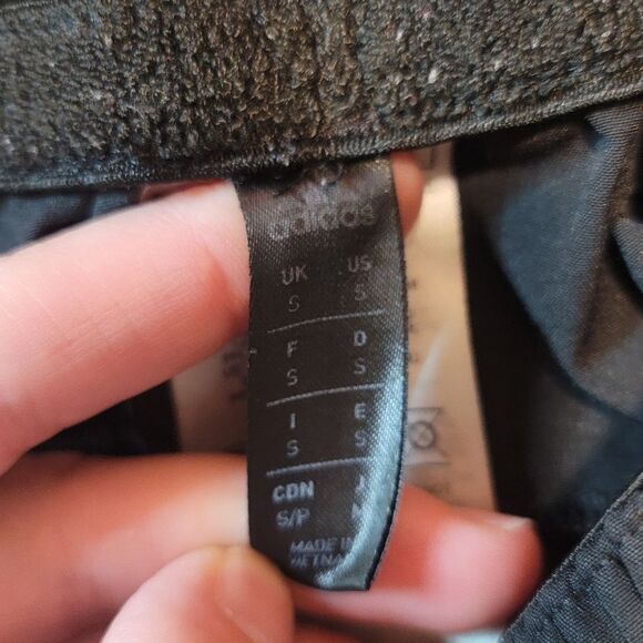 Adidas Climalite Black Drawstring Shorts Size Small - Picture 3 of 12